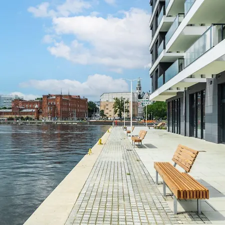 Luxury Marina - Nad Odra Lägenhet Szczecin